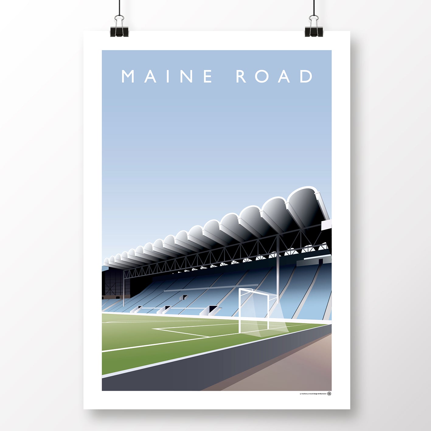 Maine Road Main Stand - Print